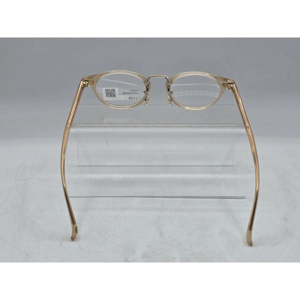 JINS Eyeglass Frames 46 - 21-152 - 37.5 ACCF14A151A82 - LOOSE FRAMES, SITS ASKEW